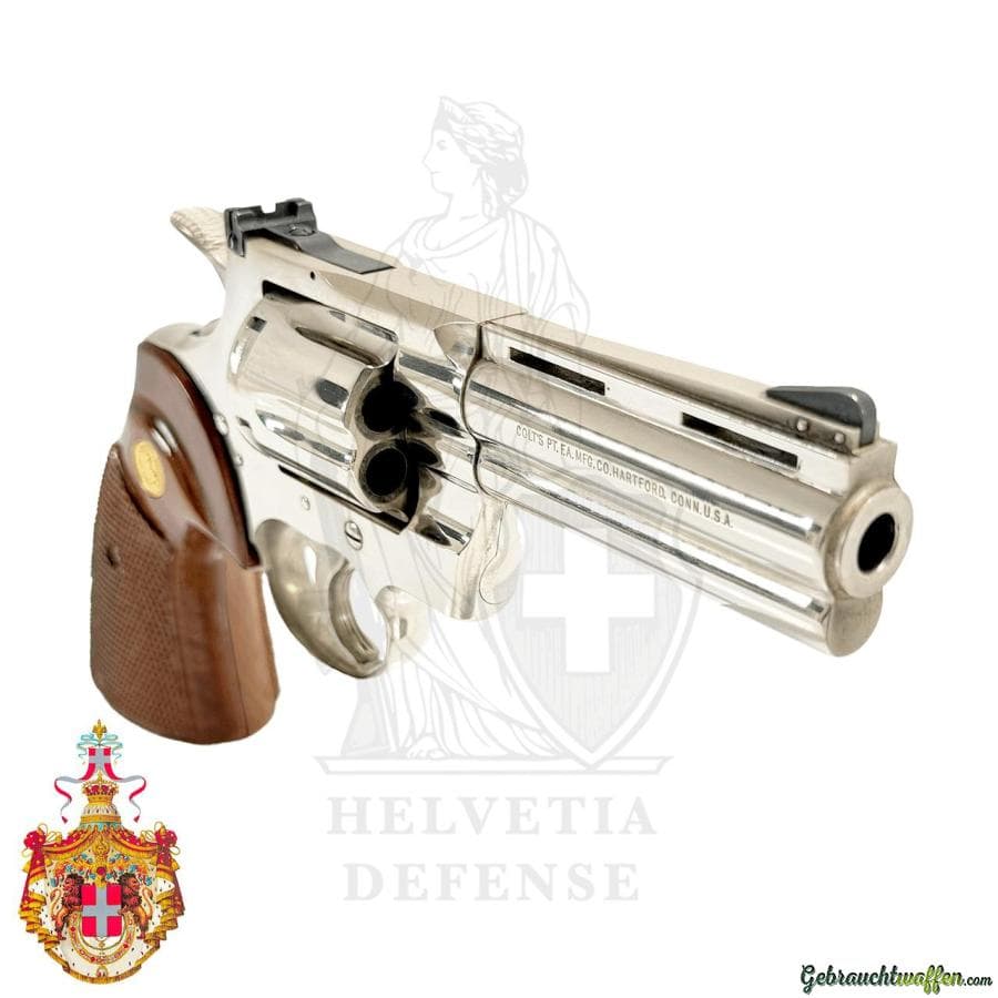 COLT Python .357 Magnum 4” Stainless – Sammlung V.E. Savoyen — Bild 3