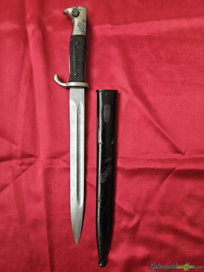 Deutsches Parade bzw. Ausgeh Bajonett für K98 SELTEN ohne Hersteller — Bild 3