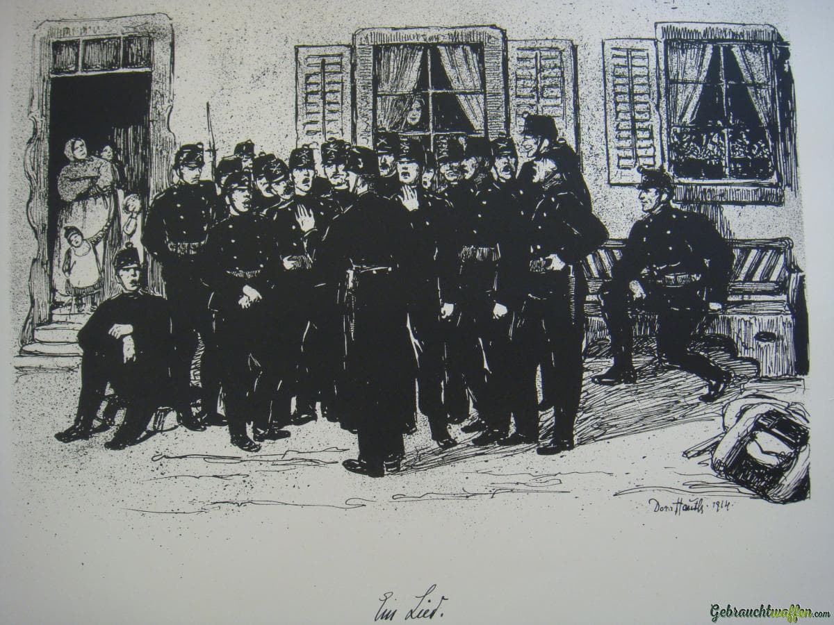 An der Grenze , 1914 — Bild 3