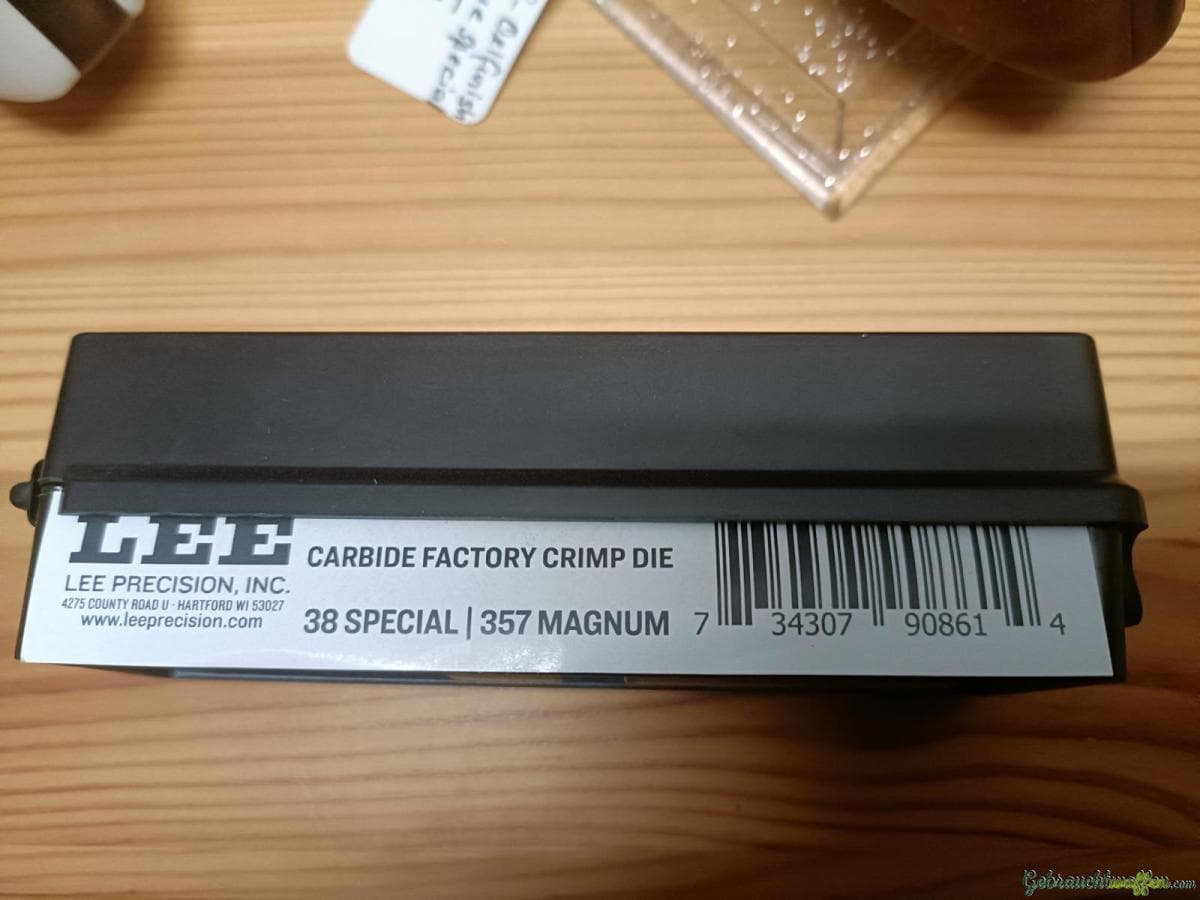 38 Spl / 357 Mag - Carbide Factory Crimp