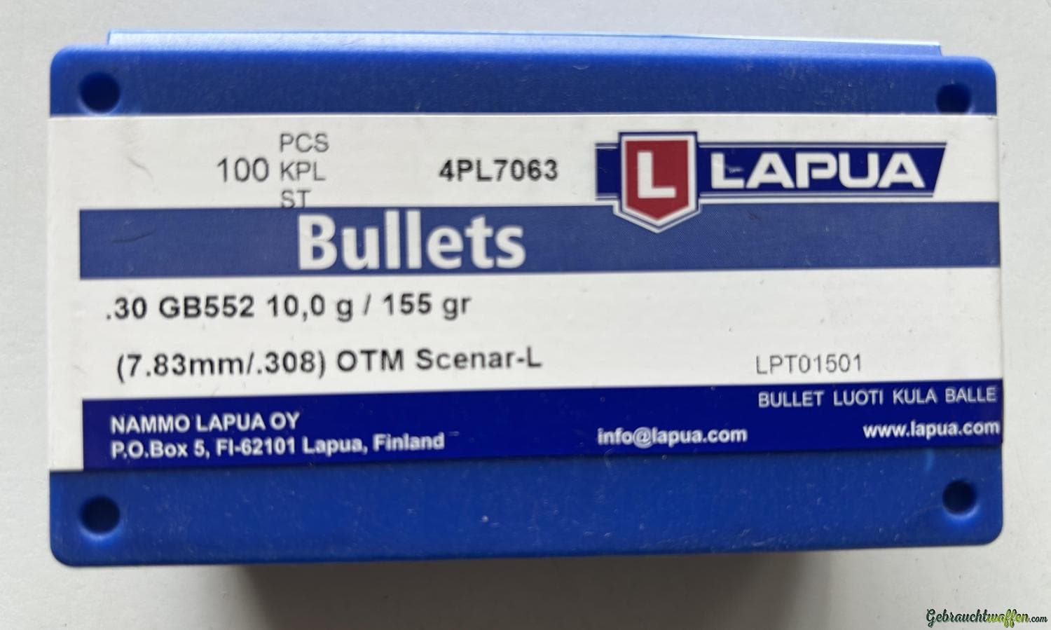 Lapua Scenar-L OTM 155gr — Bild 2