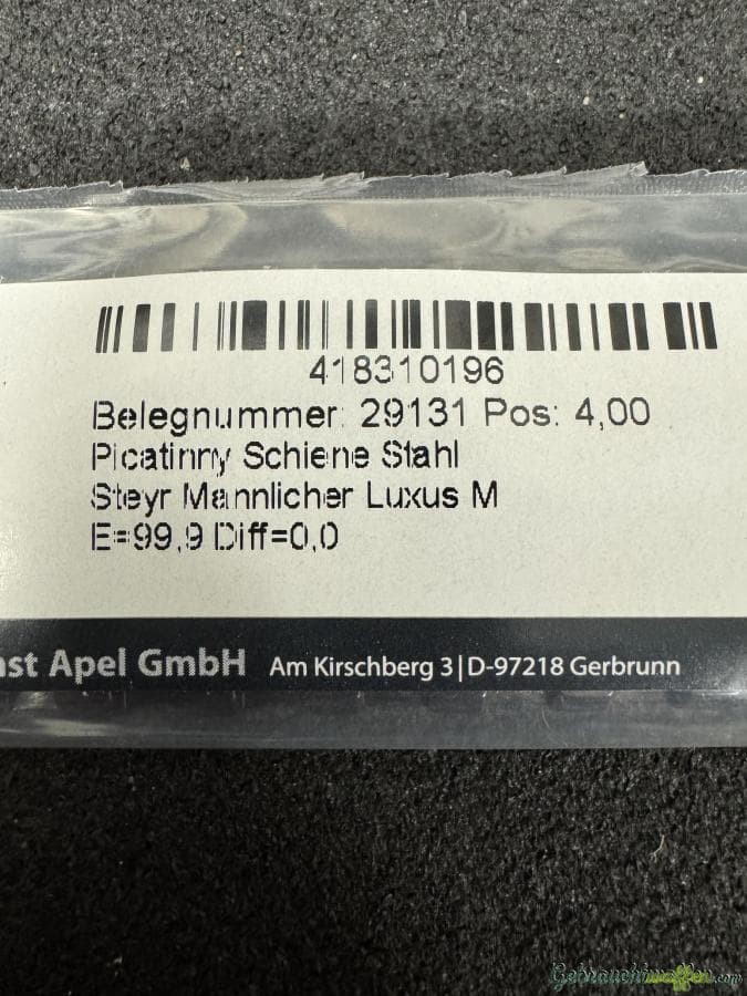 Picatinny mount Steyr Mannlicher M — Bild 3