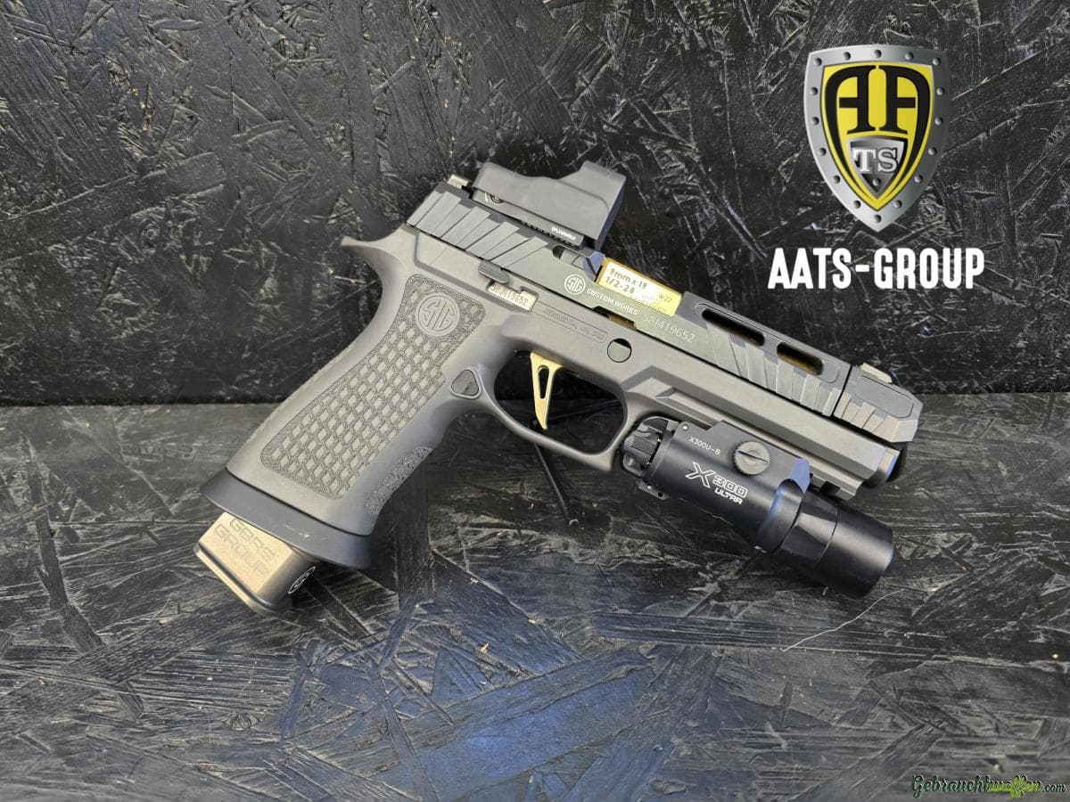OCCASION Pistole SIG SAUER P320 Spectre Comp 9mm Para - Zustand neuwertig — Bild 2