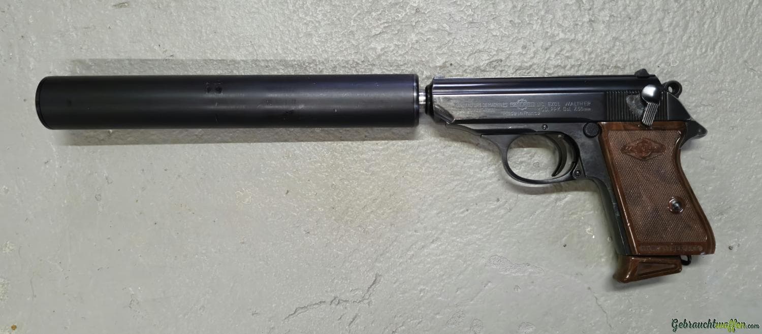 Walther PPK mit Gewindelauf 1/2x28 Polizei Berlin — Bild 4