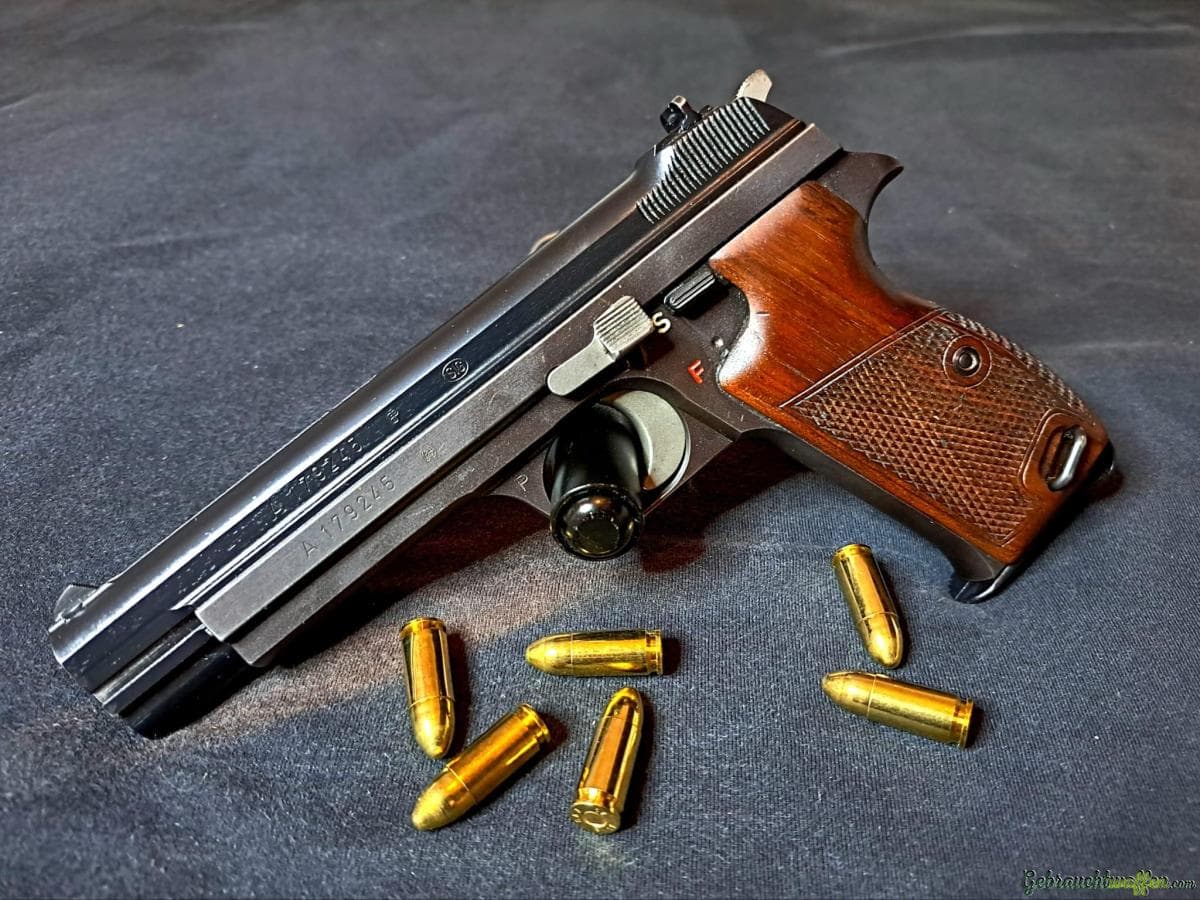 !!! Gut erhaltene SIG P210 + 270 Schuss + Zubehör !!! — Bild 2