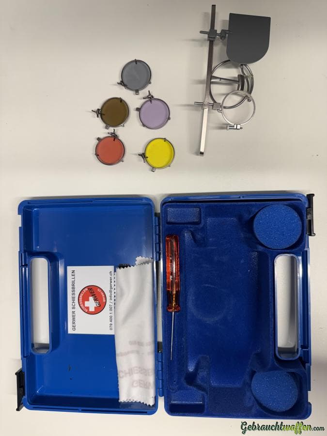 Schiessbrille World Champion 32mm mit Filterset