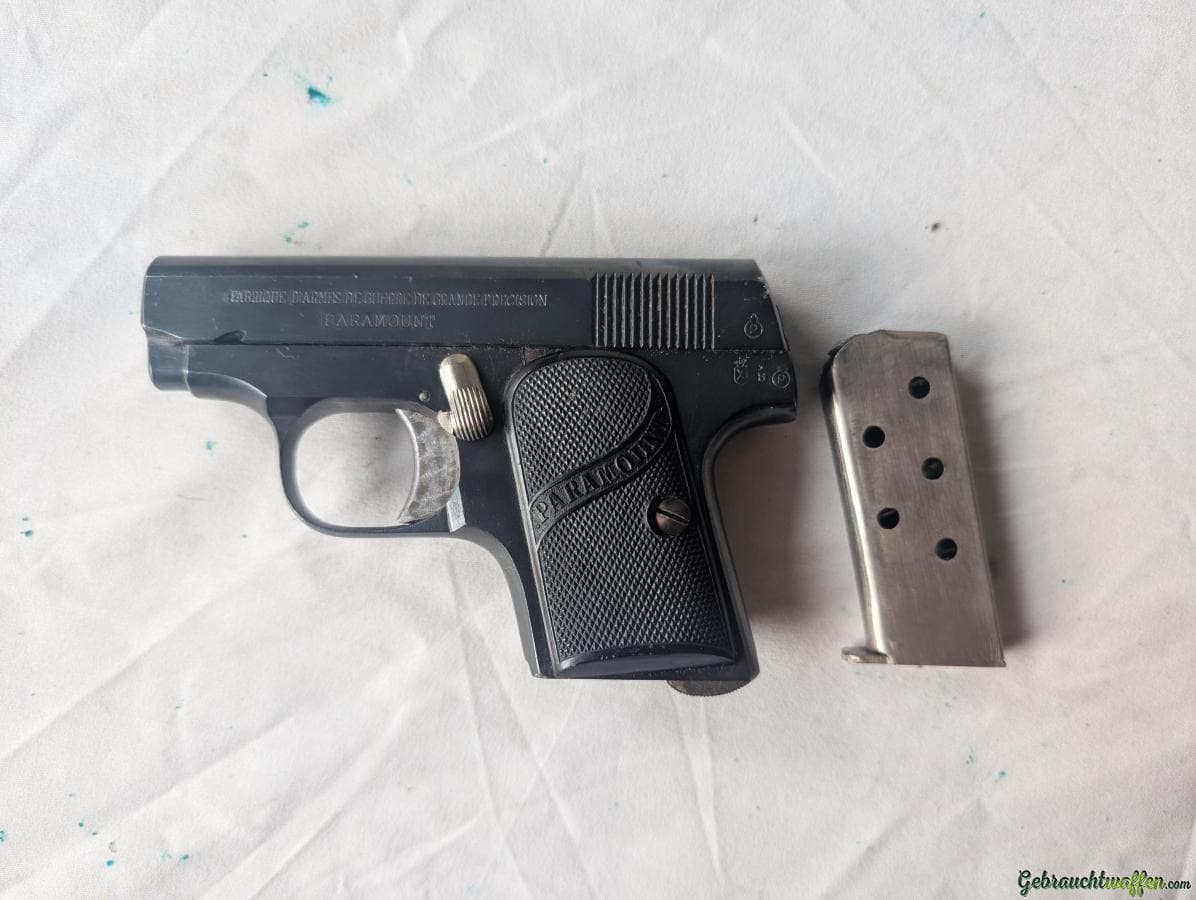 Taschenpistole | "Paramount" | .25 ACP / 6.35 mm Browning — Bild 2