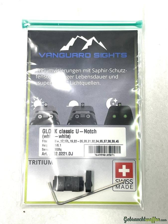 GLOCK Classic Tritium Visier Vanguard Sights — Bild 7