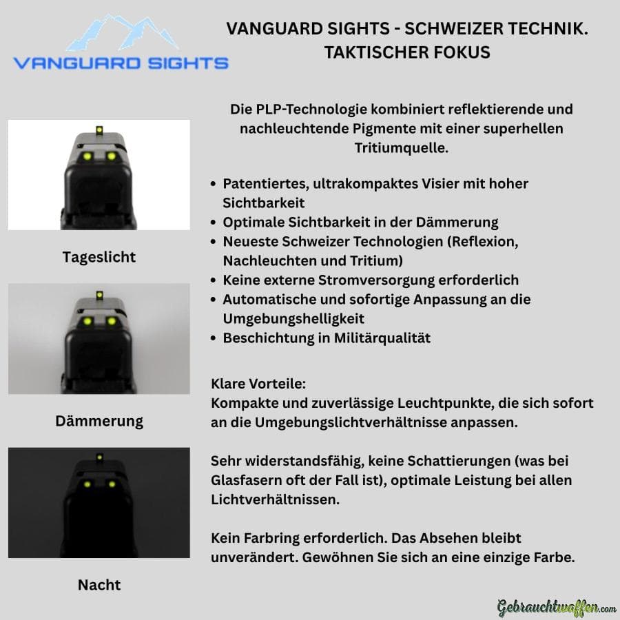 SIG SAUER PLP Tritium Visier Vanguard Sights — Bild 2