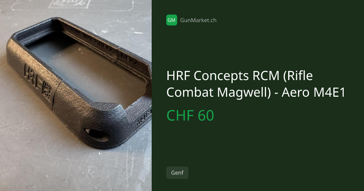 HRF Concepts RCM (Rifle Combat Magwell) - Aero M4E1 kaufen — Genf ...